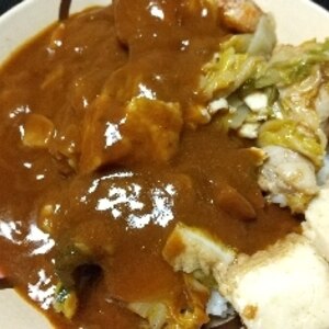 手羽元の煮込みをリメイク！チキンスパイスカレー